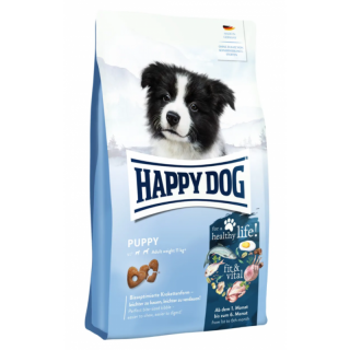 Сухой корм для щенков с 4 недель до 6 месяцев Happy Dog Puppy Fit & Vital (Птица)
